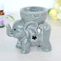 Аромалампа Слон 10 см / 1615 /уп 144/ (Белый) - Галеонтрейд фото 5