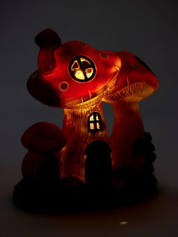 Садовый фонарь 20 х 10 х 16 "Грибной дом" GMV-0339