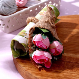 Набор для украшения: топпер С днём рождения 1 шт, кольцо для салфеток 1 шт, МИКС - Страна карнавалия фото 12