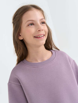 Свитшот Вереск утепленный 7+ - Bungly фото 2