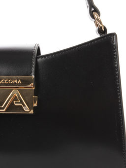 LACCOMA сумка L1012-черный натуральная кожа полиэстер  фото 5