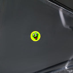 Зонт детский прозрачный с наклейками Cмайлики, d=90см - Funny toys фото 3