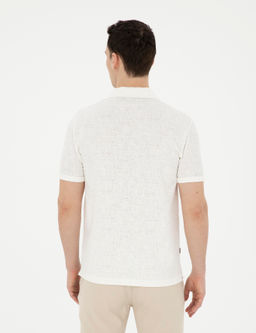 Ekru Slim Fit Ti__rt