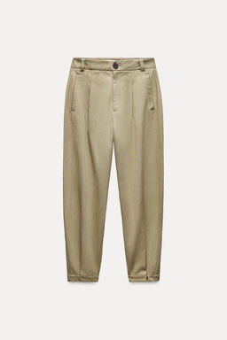 DARTED BAGGY TROUSERS - Zara фото 6
