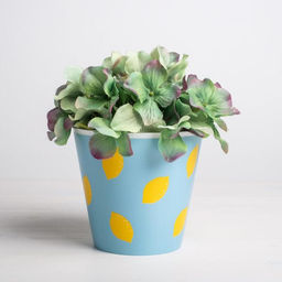 Набор кашпо для цветов 3 в 1 «Фрукты», 0,8 л, 11 х 12 см