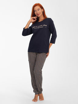 Костюм женский кулирка с брюками ФИБИ ЦЕПИ - Domtrik фото 11