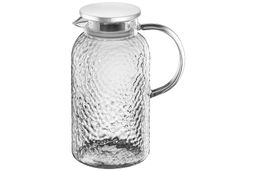 Кувшин 1,9 л 17*11,5*23,5 см Crystal glass с металл. крышкой с силикон. уплотнителем, стекло - Elan gallery фото 3