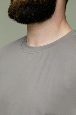 Арт. 67114/10 Футболка мужская 48-58 (6 шт) Цвет:серо-бежевый - Идеал фото 5