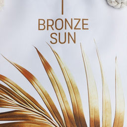 Сумка женская пляжная Bronze sun, 47х37х13 см - Nazamok фото 5