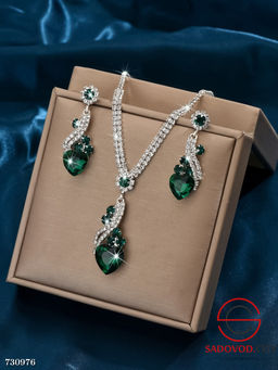 Женский набор бижутерии из страз - Bruno фото 2