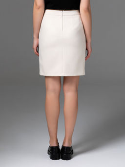 Прямая юбка мини