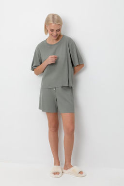 Е 20149/зеленый чай пижама жен