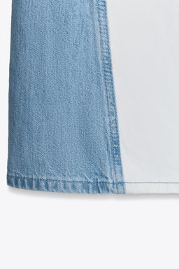 JEANS Z1975 STRAIGHT MID-WAIST COMBINED - Zara фото 10