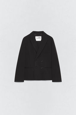 BLAZER TRAJE CRUZADA SOSHIOTSUKI x ZARA / Marr?n / Topo  фото 3