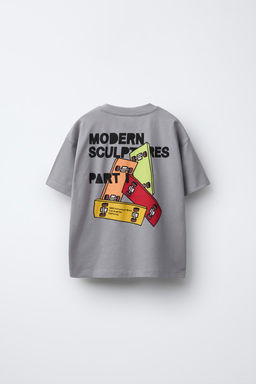 SKATE PRINT T-SHIRT - Zara фото 5
