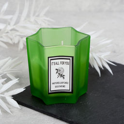 Свеча ароматическая в подсвечнике 7х7 см / B712 /уп 96/ - ГалеонТрейд фото 4