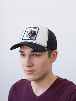 Бейсболка GOORIN BROTHERS арт. 101-0641 (белый / черный)  фото 3