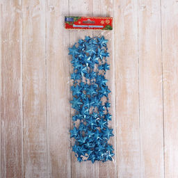 Бусы на ёлку Рельефные звёзды, длина 2.7 м, МИКС - Зимнее волшебство фото 3