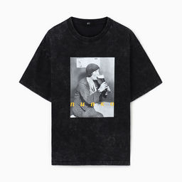 Футболка мужская MIST «Пивко» из вареного хлопка, черный, р-р M