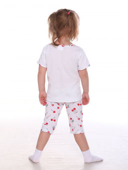 №170 Пижама детская (Вишня_белый) - Итос-плюс фото 3