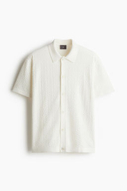 Camisa en punto texturizado Regular Fit - H&m фото 2