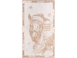 Полотенце махровое 6с103.512ж2 Мороз-наездник(лен3) 50х90см