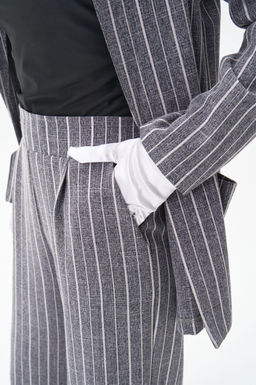 Брюки Грей (серый/полоска)