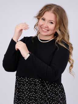 Платье "Жаклин 2", кулирка/барби (М)