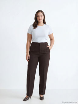 Carrot Fit Kad?n Pileli Pantolon