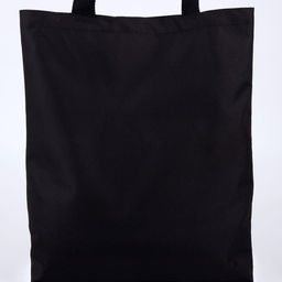 Сумка-шопер без молнии, без подкладки, цвет чёрный - Nazamok фото 4