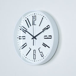 Часы настенные 25 см / Y6053T19 /уп 40/ (белые с серым циферблатом ) - ГалеонТрейд фото 8