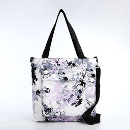 Шопер на молнии, цвет розовый