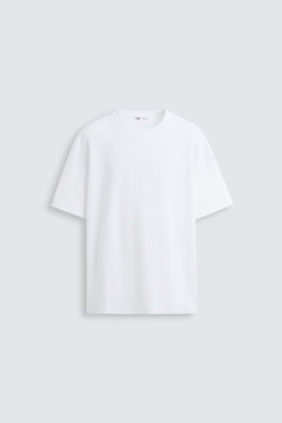 BASIC REGULAR FIT T-SHIRT - Zara фото 6