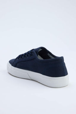 Lacivert Bagc?kl? Duz Taban Kad?n Spor Ayakkab? TAKSS25SN00039