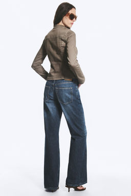 CHAQUETA GENEVIEVE SLIM DE ALGOD?N ESTRUCTURADO CON CREMALLERA - H&m фото 4