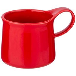 Цена за 4 шт. КРУЖКА LEFARD MAJESTY 350 МЛ КРАСНАЯ