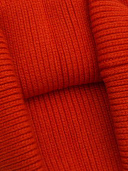 Шапка жен. шерсть+анг+нейл LB-WT35001 orange - Labbra фото 4