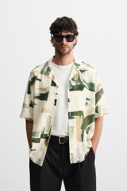 ABSTRACT PRINT SHIRT - Zara фото 2