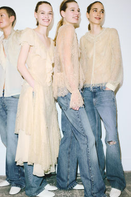 JEANS ZW COLLECTION BOOTCUT TIRO MEDIO / Azul medio