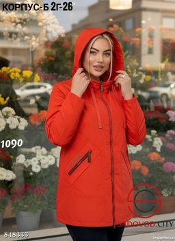 Ветровка женская с капюшоном - Bruno фото 2