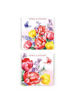 Цена за 2 шт. Подарочный набор 8 марта! Ты прекрасна!, блокнот А6, 32 листа, наклейки, магнитные закладки