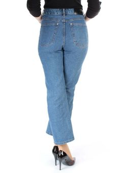 9035 BLUE Джинсы-бананы женские SETTANTA
