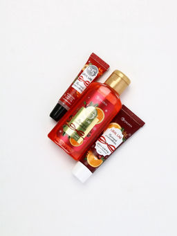 URAL LAB Арома Саунд Набор гель для душа, крем для рук и бальзам для губ, глинтвейн