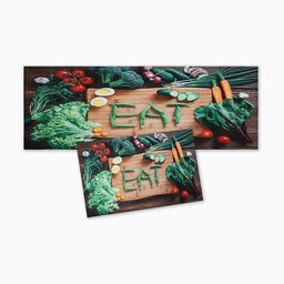 Набор ковриков для кухни Этель EAT, 2 шт., 3858 см, 38118 см  фото 2