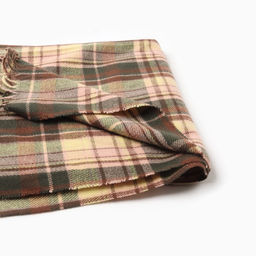 Палантин женский, цвет коричневый, размер 70х180 см - Rossini фото 2