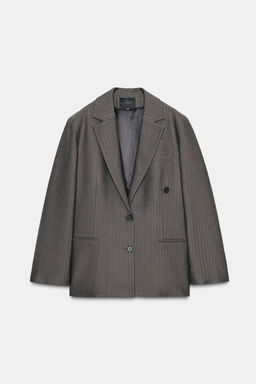 OVERSIZE MULTI-POSITION BUTTON BLAZER - Zara фото 6
