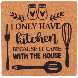 Цена за 3 шт. Подставка под горячее 15*15 см "Cuisine" Специи