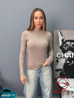 женская водолазка в рубчик - Bruno фото 8