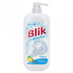 Средство для мытья посуды "Blik" 1,1л, 10х7х24,5см, лимон (Казахстан)