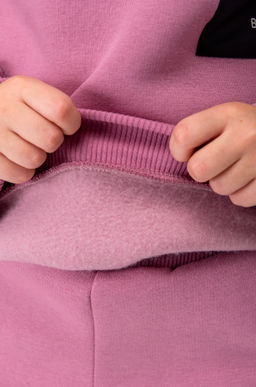 Теплый костюм для девочки из футера с начесом Bonito  фото 41